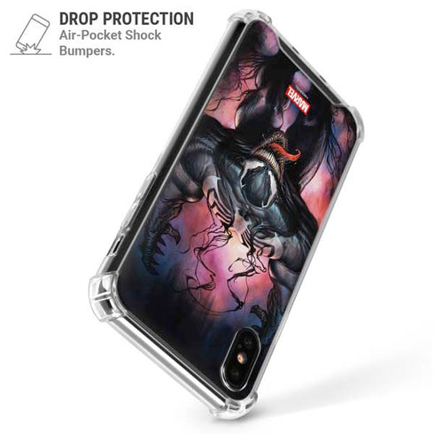 Marvel Venom Absolute Carnage by Adi Granov iPhone XS Max Clear Case